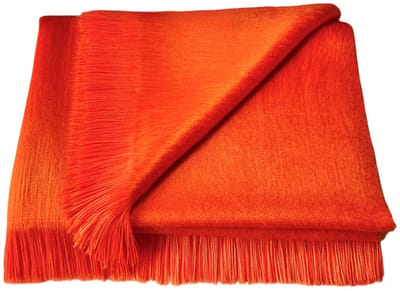 Alpaca D'Luxe Sjaal - Hypoallergeen - Oranje - Luxe cadeau - Zacht en van Kwaliteit - Elegant - Warm - Sjaals Dames - Sjaals Heren - Luxe Alpaca Wollen Sjaal - Nekwarmer - Sustainable - Scarf - Anti-allergie - Comfortabel - Gift - Stijlvol - Duurzaam