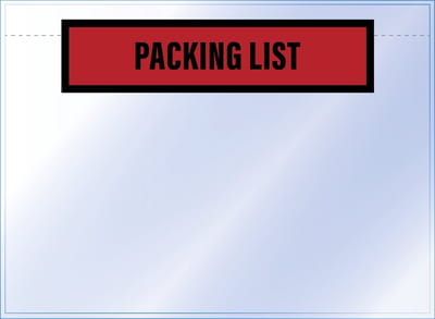 Raadhuis paklijstenvelop A5 - 225x165mm - Packing List - 1000 stuks