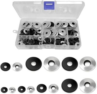 Sealing Ringen Set van 135 Stuks, EPDM en Neopreen, Geschikt voor M4.2 tot M8, Diverse Afmetingen voor Bevestiging en Waterdichtheid