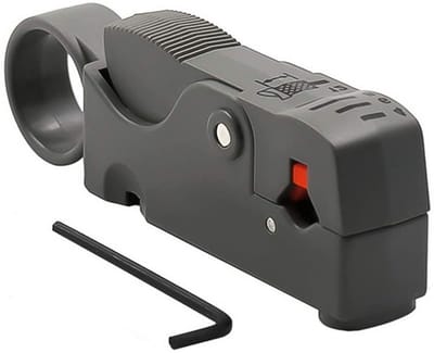 1 Pc Coaxkabel Stripper Snijder Tool voor RG6 Rg59/62 en Rg58 - Makkelijk Strippen