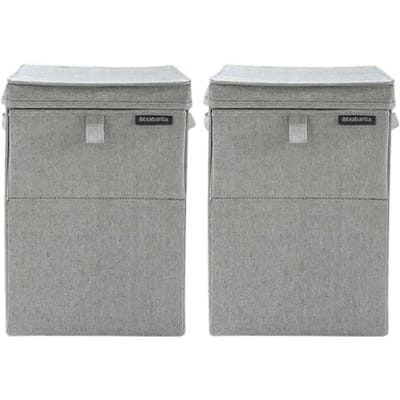 Brabantia Wasboxen Grey Duo Pack