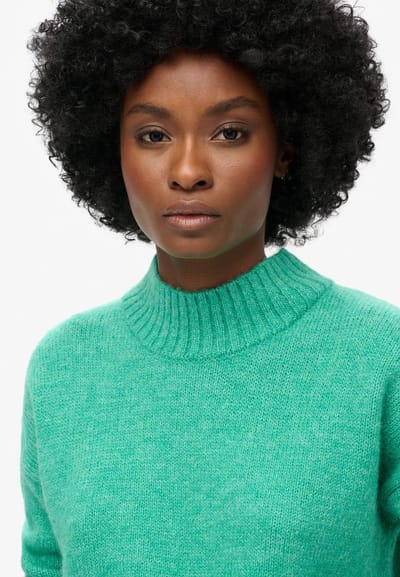 Superdry - Essential trui met hoge hals - Dames - Sweaters