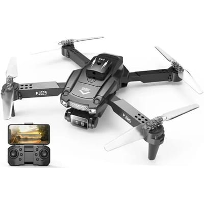 Nieuwe JS25 AR MINI3 Rc Drone Wifi FPV ESC Dubbele Camera's Obstakeldetectie Laag Batterij Alarm Vierassige Opvouwbare Afstandsbediening Helikopter Speelgoed Kinderen 1 battery
