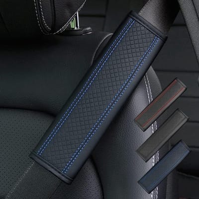 Gordelkussens Auto - Schouderbeschermers - Comfortabel Rijden - Verlicht Nekdruk - 2 Stuks