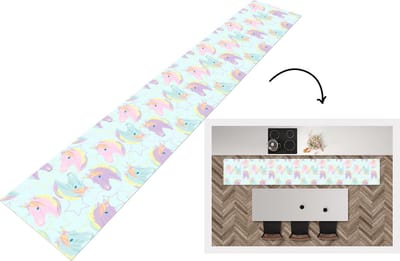 Keukenloper - Loper keuken - Unicorn - Sterren - Patronen - 300x50 cm - Keukenloper vinyl