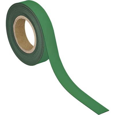 MAUL Magneetband - groen - metaal - beschrijfbaar - 1 stuk - 10 m x 30 mm x 1 mm
