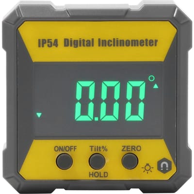 Rapporteur d'angle numérique IP54 Inclinomètre numérique haute précision Jauge d'angle électronique Boîte de niveau avec
