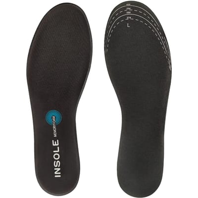 Sportinlegzolen voor Schoenen Zool Schokabsorptie Deodorant Ademend Kussen Hardloopinlegzolen Man Vrouw Comfortabel Voetkussen S EU 37-41 black