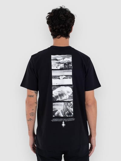 Hurley Nazare Sqns T-Shirt zwart