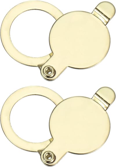 Kijkgaatje Cover - Deurspion Protector - Privacy Beveiligen - Draaibare Afdekking - 5/8 inch - Imitatie Goud