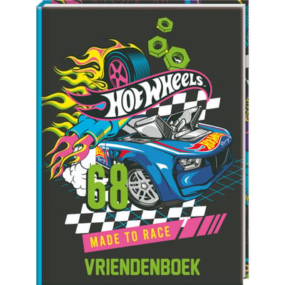 Hot Wheels – Vriendenboekje – 80 pagina’s – Hardcover