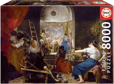 Grote Legpuzzel - 8000 stukjes - De Spinner- Diego Velazquez - Educa