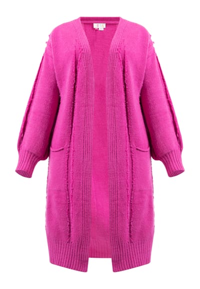IZIA Longcardigan Dames roze