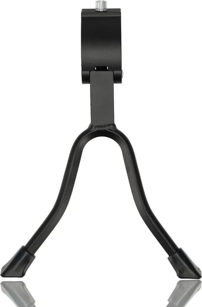 Dubbele Fietsstandaard Universeel - 26-28 Inch | Zwart Staal & Aluminium | Extra Stabiel | Geschikt voor Alle Fietsen & Accessoires | Roestvrij Design