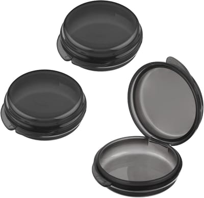 Kleine draagbare pillendoosjes - Mini pil organizer voor dagelijks gebruik - Opbergdoosje voor geneeskunde en pillen - Reis pillenhouder met 3 vakjes.