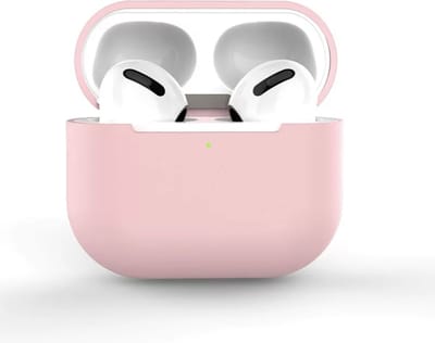 AirPods 3 Hoesje Silicone Case - AirPods 3 Case Siliconen Hoes - AirPods 3 Hoes Cover - Roze