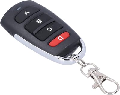 Universele 433Mhz Garage Deuropener Afstandsbediening met 4 Knoppen - Vervangingsoplossing voor Garagedeuren, Klonen en Kopiëren