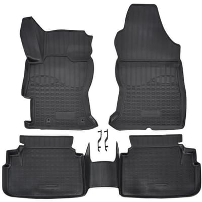 NORM Liners | Tapis De Sol En Caoutchouc TPE Toutes Saisones Pour Subaru XV depuis 2017 noir