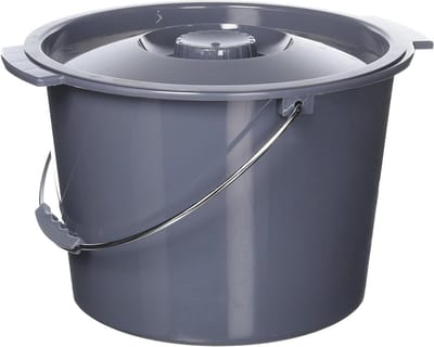 Universele Vervangingsemmer met Deksel voor Nachtkastje - 11,4 Liter (2 Gallon)