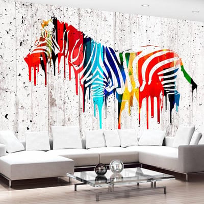Fotobehang – Behangpapier - Fotobehang - Urban Safari 100x70 - Artgeist