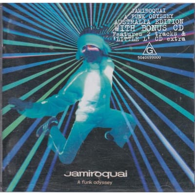 CD JAMIROQUAI - Funk Odyssey 5040699000 Sony Soho Squar 2001 Australië Dans & Electronica Gebruikt blue