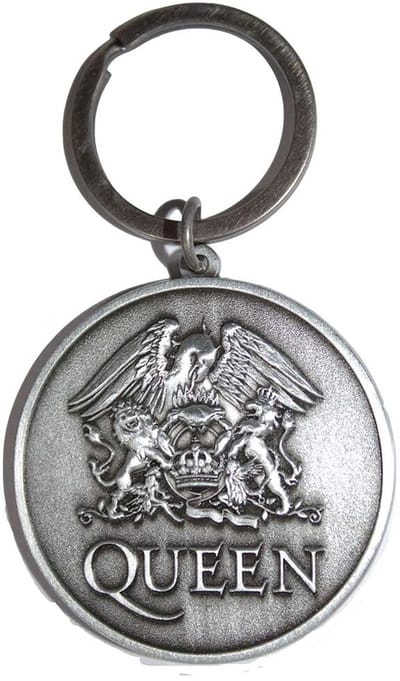 Queen - Silver Crest Double Sided Sleutelhanger - Zilverkleurig