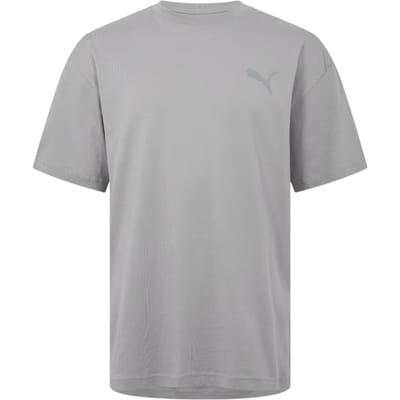 Puma Heren Elevated Crew Neck Regular T-shirt (Beton)