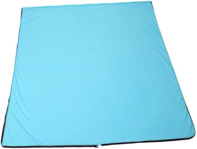 Slaapzak Volwassenen - Fleece Slaapzak - Kamperen en Reizen - Waterdicht en Duurzaam - 180 cm Lengte - Hemelsblauw