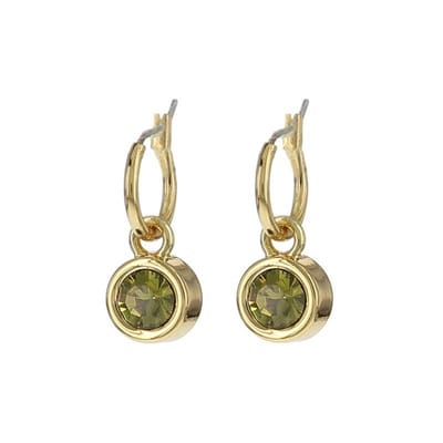 BIBA 80313 Oorhangers goud Khaki