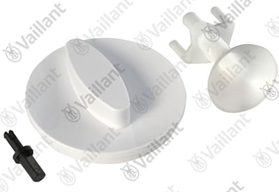 VAILLANT Knop, met as VED 12-27 H/6 o.a. Vaillant-nr. , 114287