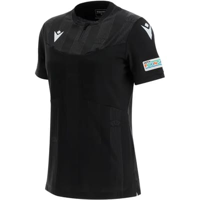 Damesscheidsrechtershirt Macron Uefa 2021