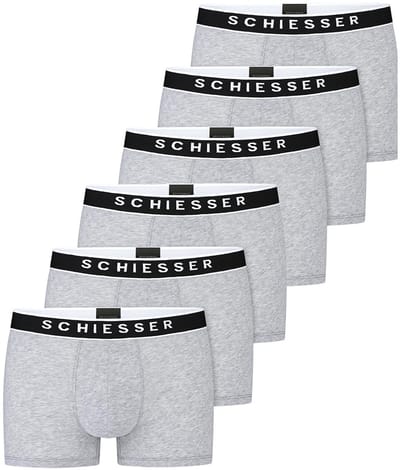 Schiesser Heren Shorts / Pants 6er Pack - 95/5 - Cotton