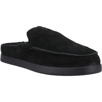 TOMS Alonso Mule Leren Heren Zwarte Muiltjes