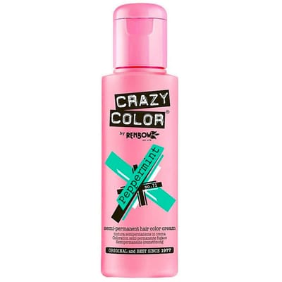 Crazy Color Semi-Permanent Hair Color Cream 71 Peppermint 100ml