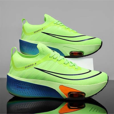 Nieuwe Marathon Luchtkussen Heren Hardloopschoenen Ademend marathon Sport gihtgewicht Sneakers Dames Comfortabel Atletische Training 38