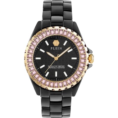 Philipp Plein Plein Heaven PWPPA0324 Horloge - Keramiek - Zwart - Ø 38 mm