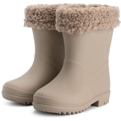 Prénatal peuter regenlaarzen Dark Taupe Brown 21 unisex