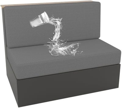 Set van 2 Stretch Kussenslopen voor Camperstoelen in Lichtgrijs - Ideaal voor Motorhome, Caravan en Binnengebruik