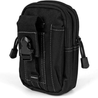 BukkitBow - Waterdichte Heuptas - Outdoor Heuptas Anti-Diefstal - Heuptas voor Smartphone en bagage - Zwart