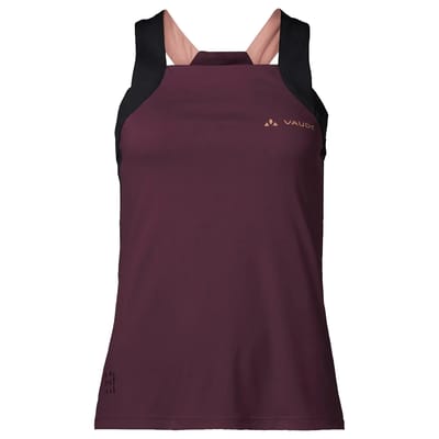 Vaude Bike Matera Mouwloos T-shirt Paars 38 Vrouw