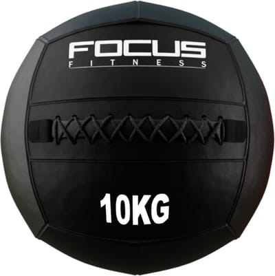 Focus Fitness - Wall Ball - 10 kg - Zwart