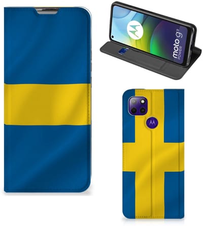 Motorola Moto G9 Power Standcase Zweden