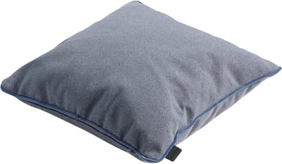 Sierkussen paspel ca.45x45cm Outdoor Manchester denim grey