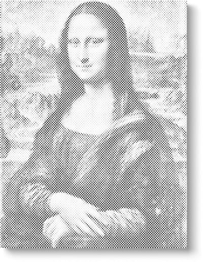 Mona Lisa | Dot painting | 30x40cm | Dot painting | Oh My Dotz | Dots stippen | Diamond painting & Schilderen op nummer alternatief | Happy hobby