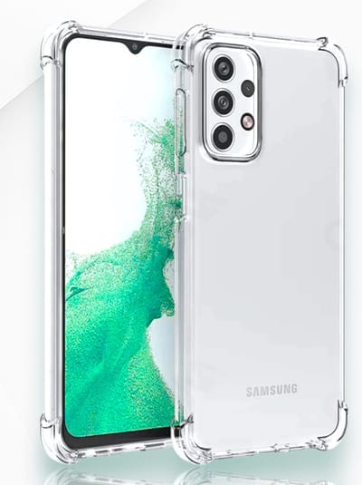 AziLine Shockproof Case Geschikt voor Samsung Galaxy A72 - Transparante Luxe A72 Bescherming Hoesje - Maximaal Stevig en Premium Kwaliteit geschikt voor Samsung Galaxy A72