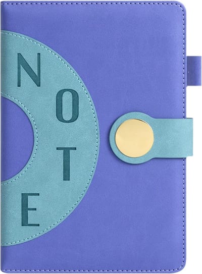 Dagplanner Organizer - Studieplanner Boek - Dagelijkse Organisatie - Gemoderniseerde Dagplanning - 21 x 14.5 cm - Lila