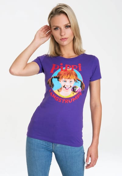 Logoshirt Print T-Shirt Pippi Langstrumpf