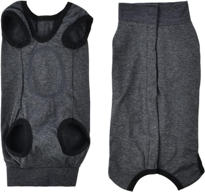 Postoperatieve romper voor dames en honden, herstelpak tegen likken, elisabethaanse kraag alternatief voor katten en honden, comfortabel en veilig