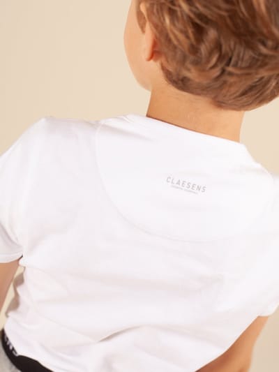 Claesen's® - T-Shirt 100% katoen 2-Pack WitCL 110-White-10