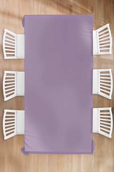 Tafelkleed - Tafellaken - 130x260 cm - Interieur - Paars - Kleuren - Paarse - Kleur - Effen - Binnen en Buiten